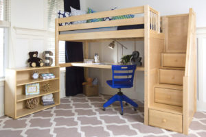 design kid's room bunk bed maxtrix 
